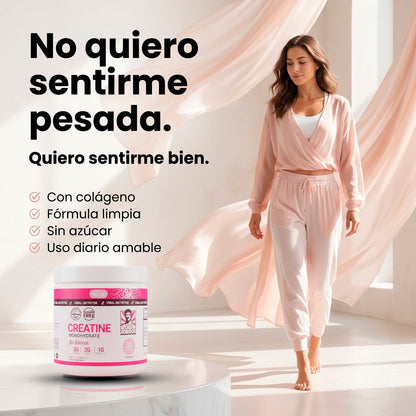 Creatina para Mujeres+Colágeno