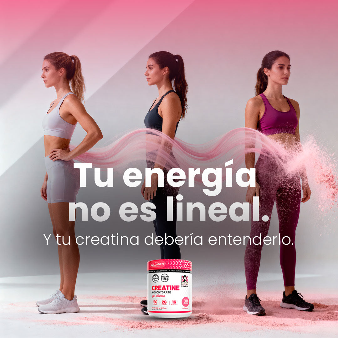 Creatina para Mujeres+Colágeno